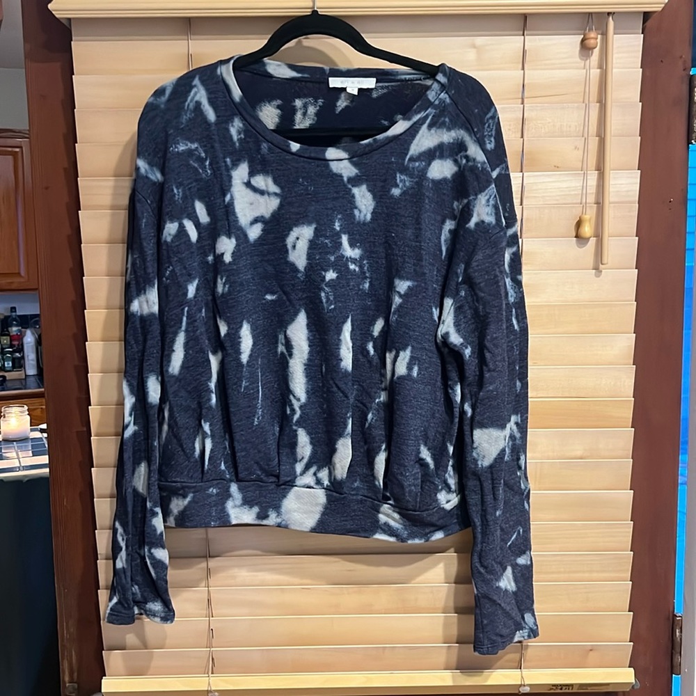 Anthropologie tie dye sweatshirt